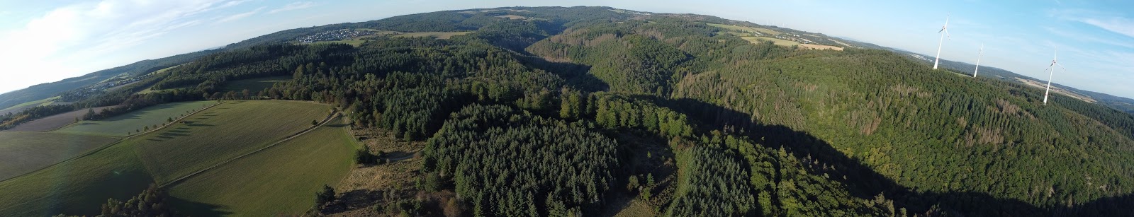 Region Weilmünster aus der Luft